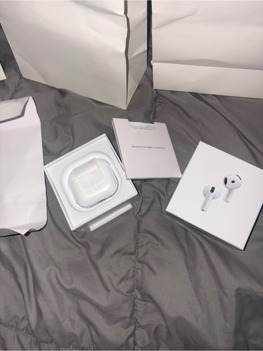 Apple AirPods gen 4 with active noise cancellation